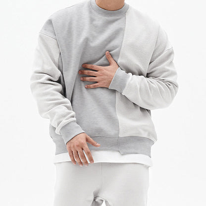 NEW Pullover Round Neck Sweater Loose Men Clothes