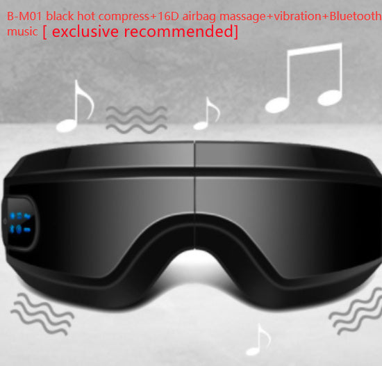 NEW Eye Massager Air Pressure Vibration Eye Protector Bluetooth Eye Massage Relax Migraines Relief Improve Sleep