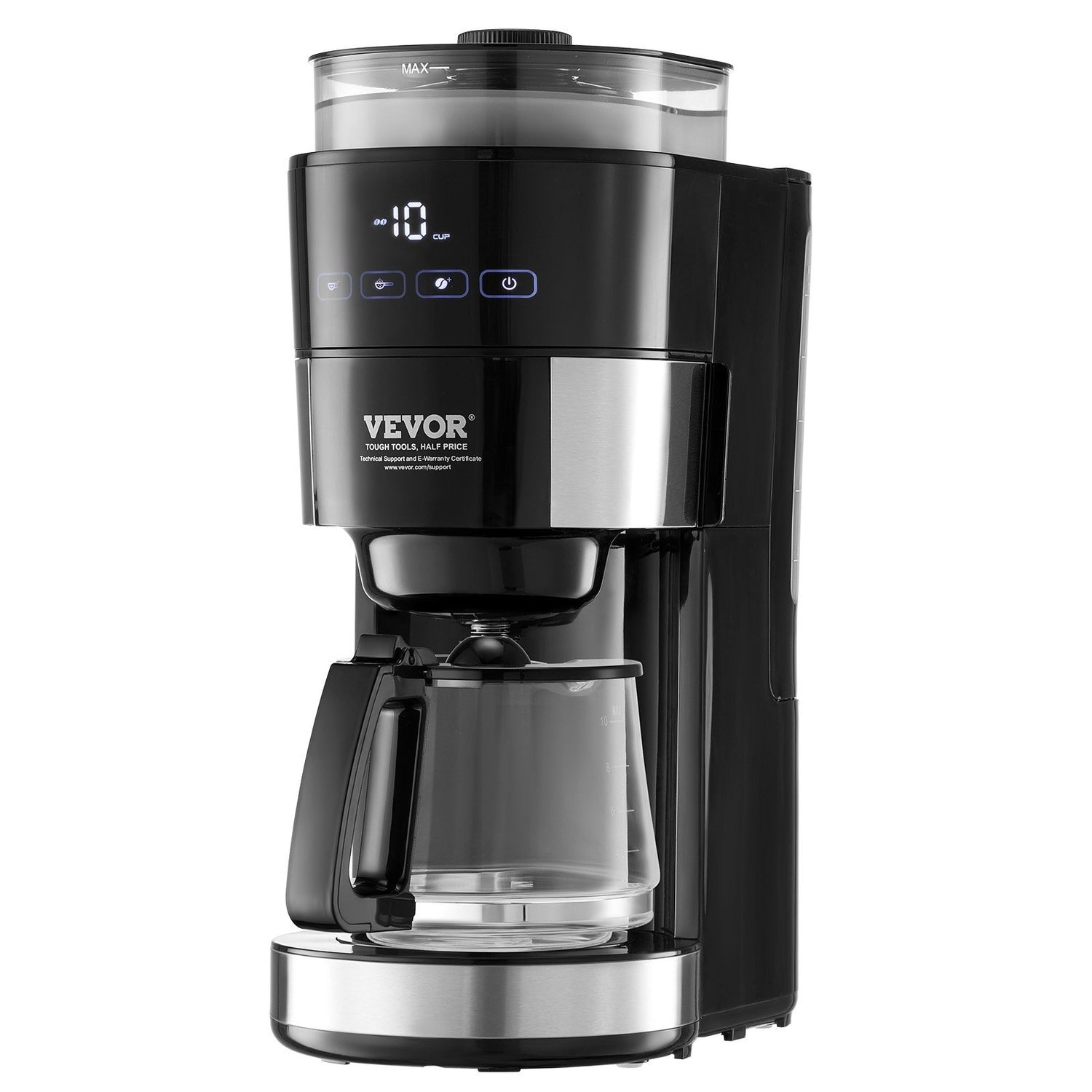 NEW Coffee Maker Drip Coffee Machine With 3 Brew Strength Control
