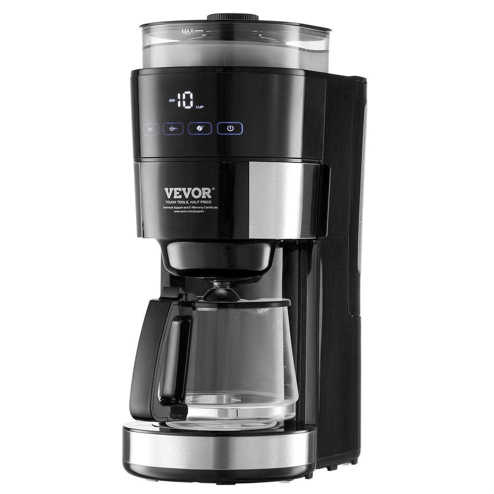 NEW Coffee Maker Drip Coffee Machine With 3 Brew Strength Control