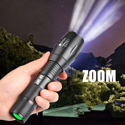 NEW Portable Mini Flashlight LED ZOOM Torch Hunting Zoomable Flashlight Torch Light