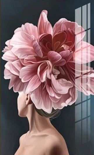 Flower Woman Canvas