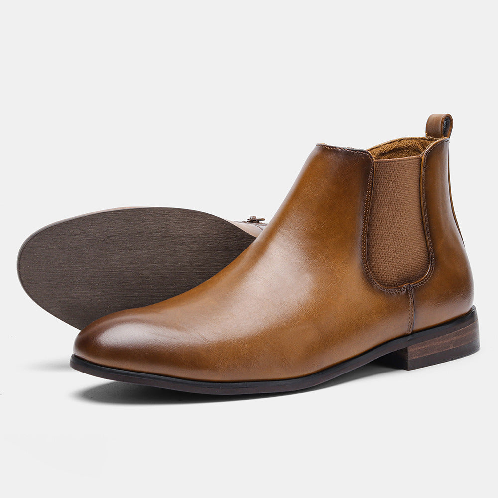 Plus Size Chelsea Boots Men&