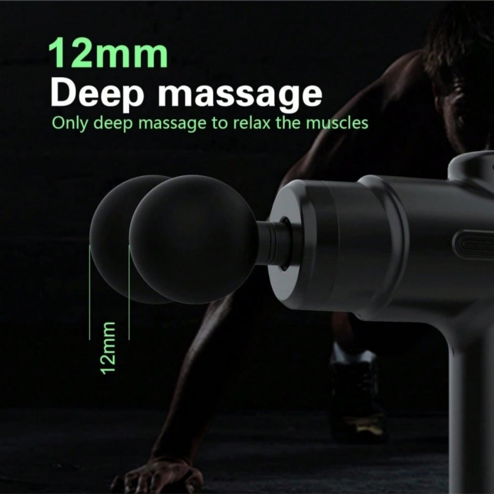 NEW Massage Gun Deep Tissue Percussion Massager For Athletes,Handheld Body Back Muscle Massager Gun With 8 Massage Heads