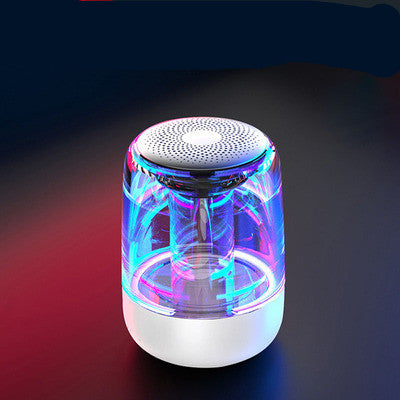 NEW Portable Speakers Bluetooth Column Wireless Bluetooth Speaker Powerful Bass Radio with Variable Color LED Light