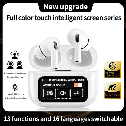 NEW Wireless Earbuds Bluetooth 5.3 - ENC Noise Cancelling In-Ear Earbuds With Wireless Charging Case LED Display Deep Bass Earphones Headset With Built-in Mic Fifth Generation