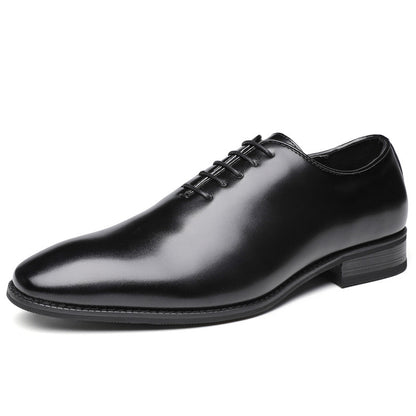 New Leather Hand-polished Business Shoes Men&