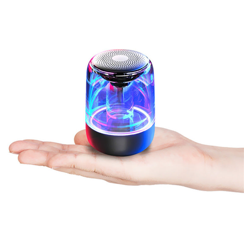 NEW Portable Speakers Bluetooth Column Wireless Bluetooth Speaker Powerful Bass Radio with Variable Color LED Light