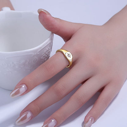 14K GolD Sterling Silver Ring - JonaStore