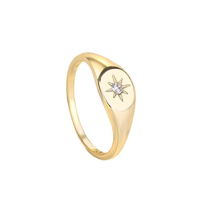 14K GolD Sterling Silver Ring - JonaStore