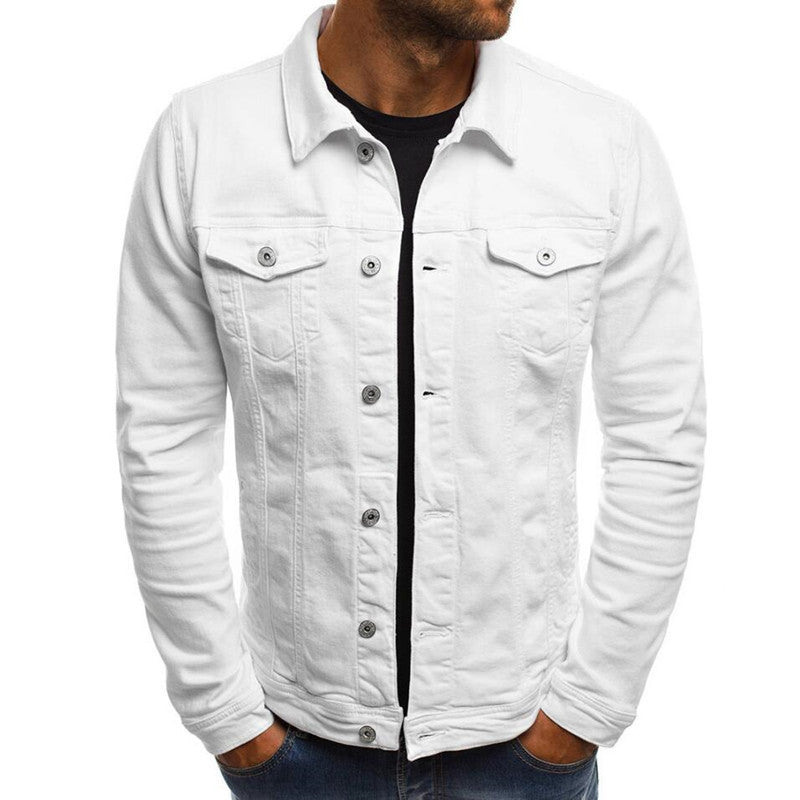 NEW Casual Men Jacket Button Shirt