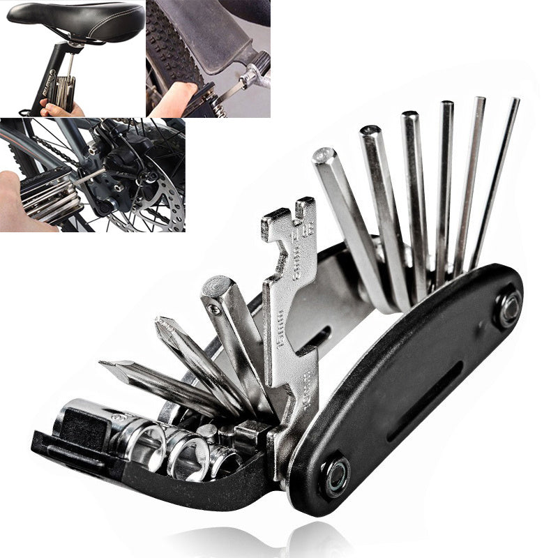 NEW Mountain Cycle Portable Socket Multipurpose Wrench Bicycle Multi Tool Screwdriver