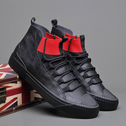High-top Korean Elastic Band Casual Youth Men&