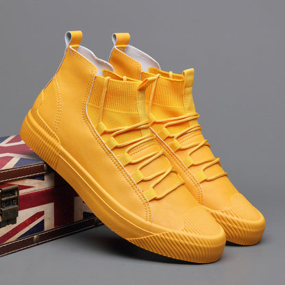 High-top Korean Elastic Band Casual Youth Men&