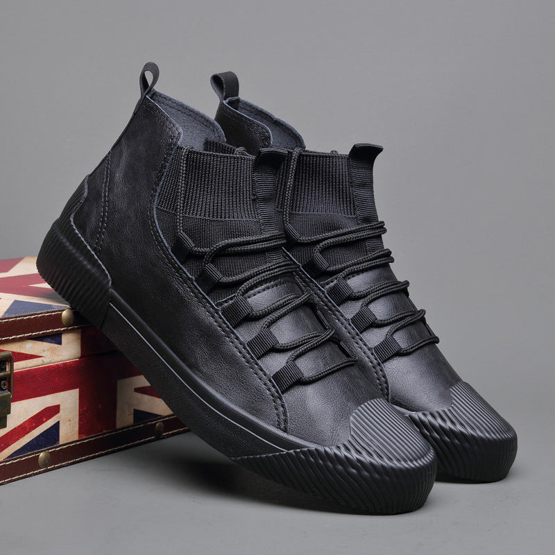 High-top Korean Elastic Band Casual Youth Men&