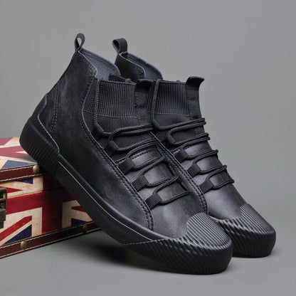 High-top Korean Elastic Band Casual Youth Men&