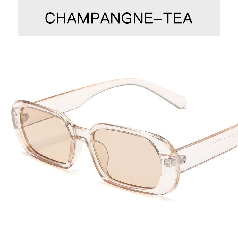 Retro Small Frame Sunglasses Female Candy Color Colorful Fashion Sunglasses