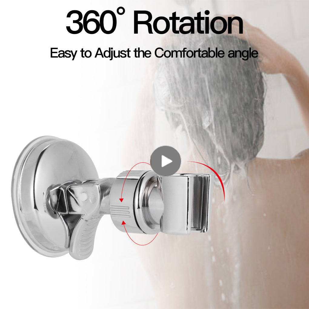 Powerful Suction Cup Shower Bracket Base Bathroom Shower Nozzle Fixed