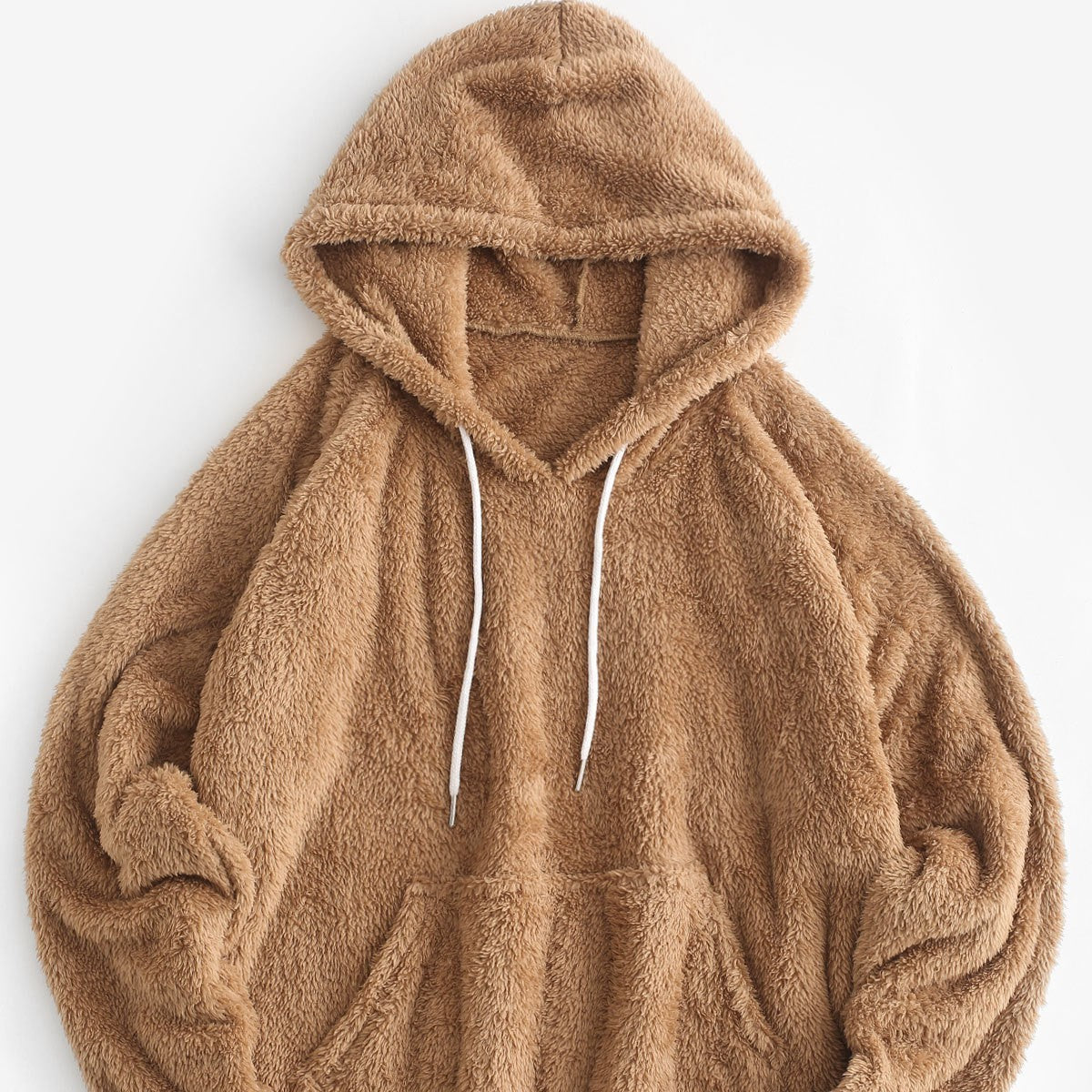 Ear Hooded Warm Fleece Sweatshirt