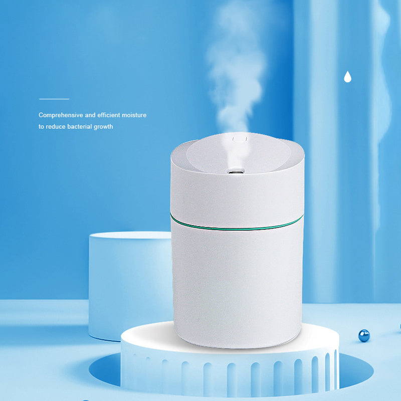 NEW Mini Humidifier With LED Night Light, Cool Mist Humidifier, USB Personal Desktop Humidifier For Car Home Mini Mist Maker With Colorful Night USB Sprayer Essential Oil Diffuser Air Purifier