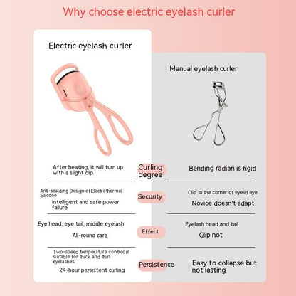 Eyelash Curler Portable Electric - Jona store