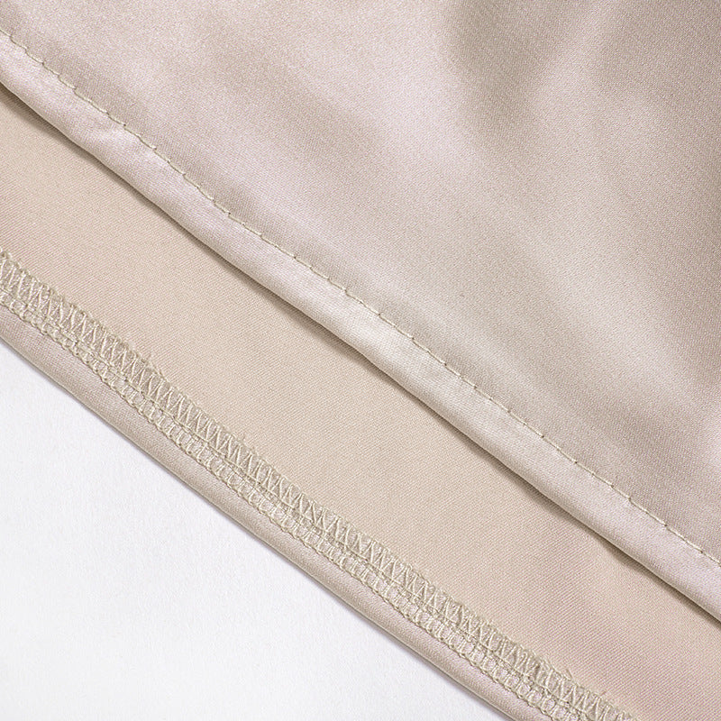 Women’s Sleeveless High-Waist Mini Dress – Street Fashion Solid Color Summer Outfit