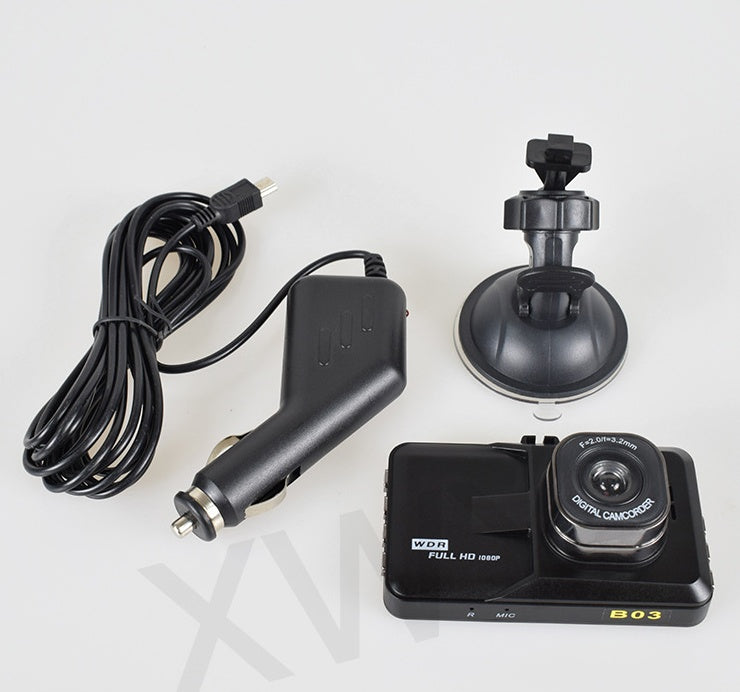 NEW 1080P High Resolution Definition Video Car Vehicle 140 Degree Wide Angle Camera DVR Night Vision Recorder with Digital Camcorder