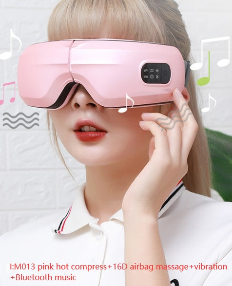 NEW Eye Massager Air Pressure Vibration Eye Protector Bluetooth Eye Massage Relax Migraines Relief Improve Sleep