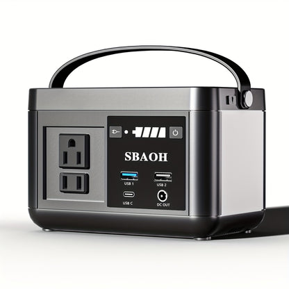 Portable Power Station P86,88.8Wh LiFePo4 Battery,with 120W AC Outputs