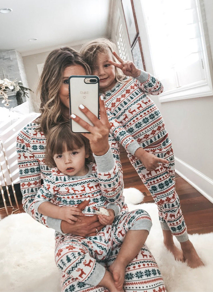 NEW  Christmas Pajamas Family Matching New Year Father Mother Kids Baby Look Clothes Set Dad Mom And Daughter Son Pyjamas Outfit