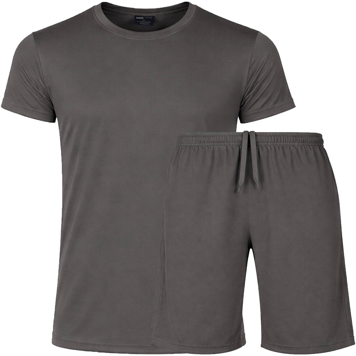 Men’s 2 Piece Athletic Tee & Short Active Set (S-3XL)