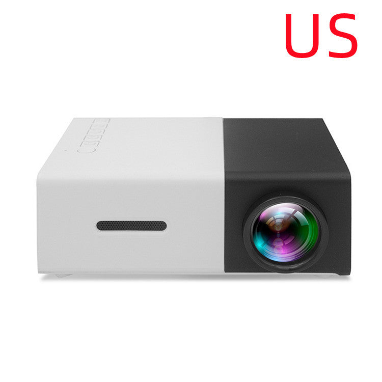 NEW Portable Projector 3D Hd Led Home Theater Cinema HDMI-compatible Usb Audio Projector Yg300 Mini Projector