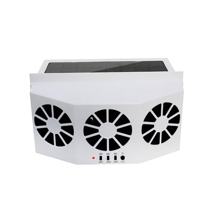 NEW Car Fan Solar Window Sun Powered Car Auto Air Vent Cool Cooling System Radiator Fan Cooling Fan Energy Saving Car Styling Cooler