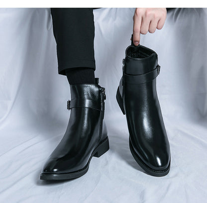 Plus Size Chelsea Boots Men&