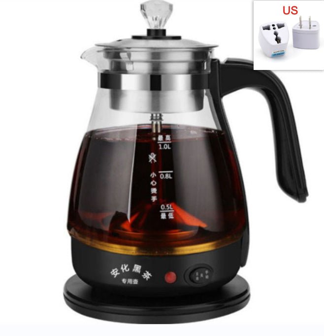 1L Automatic Steam Tea Maker Insulation Household Glass Electric Kettle - JonaStore