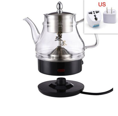 1L Automatic Steam Tea Maker Insulation Household Glass Electric Kettle - JonaStore