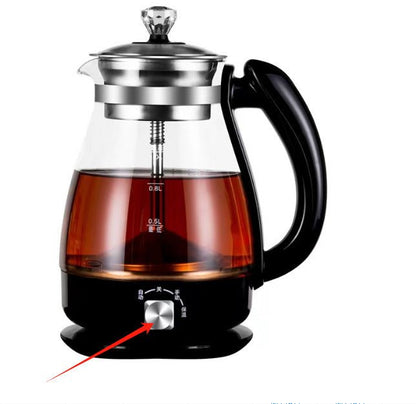 1L Automatic Steam Tea Maker Insulation Household Glass Electric Kettle - JonaStore