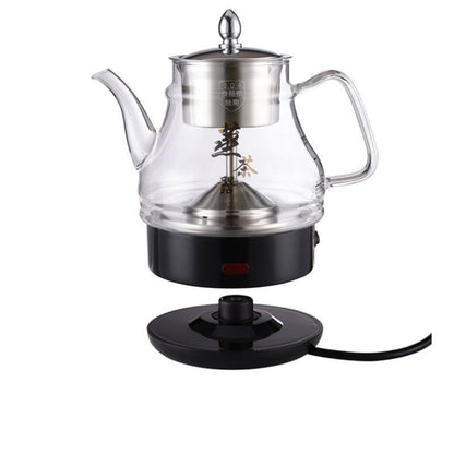 1L Automatic Steam Tea Maker Insulation Household Glass Electric Kettle - JonaStore