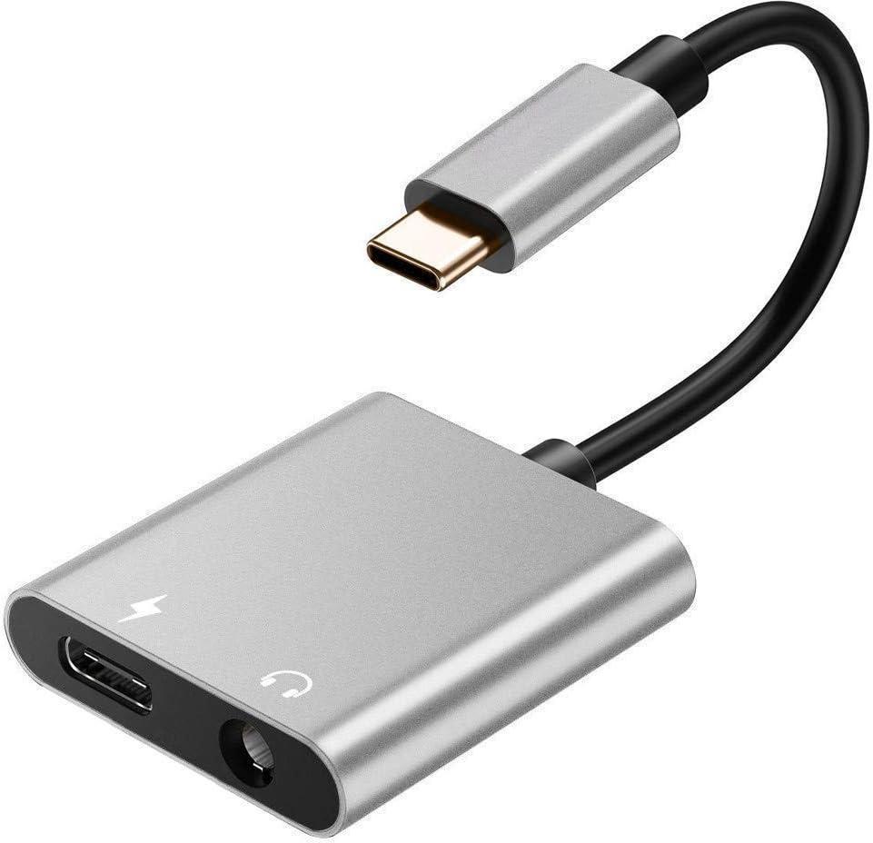 2 - in - 1 USB C To 3.5mm Headphones Adapter, PD Fast Charging, Hi - Res Sound - JonaStore