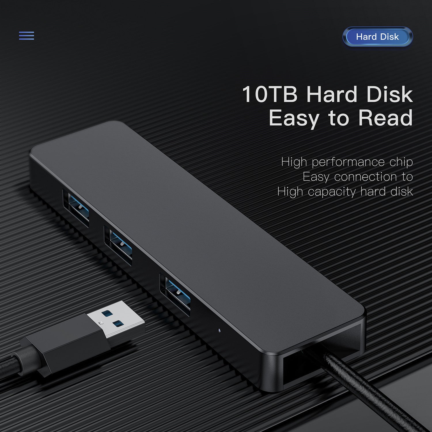 New TypeC HUB Is Suitable For The Computer 4-in-1 Expansion Adapter