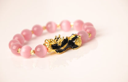 NEW 3D Gold Plated PiXiu Bracelet