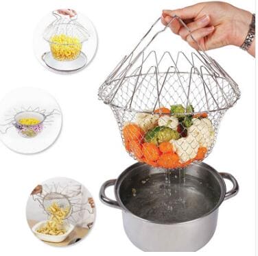 Deep Fry Basket Stainless Steel Multi-function - Jona store