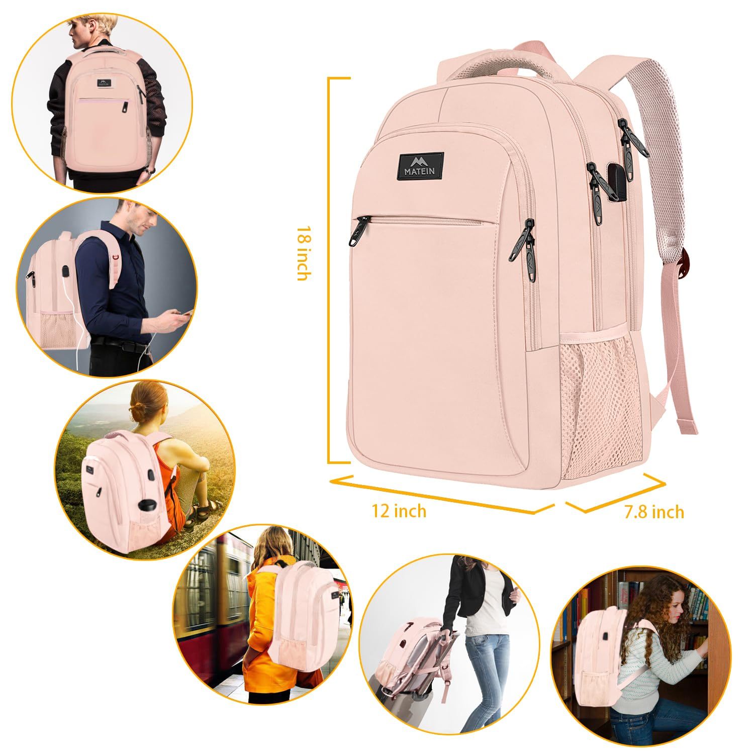 NEW Wholesale Backpack 15.6inch Laptop Backpack Men Waterproof Travel Outdoor Backpack School Teenage Mochila Bag