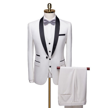 3 Pieces Suit Set Men Wedding Suits Groom - JonaStore