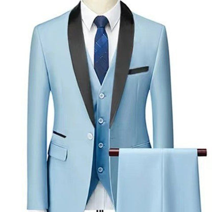 3 Pieces Suit Set Men Wedding Suits Groom - JonaStore