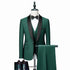 3 Pieces Suit Set Men Wedding Suits Groom - JonaStore