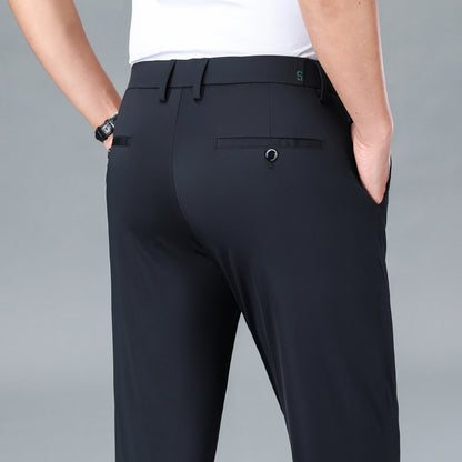 Fashion Personality Tencel Business Casual Pants Men