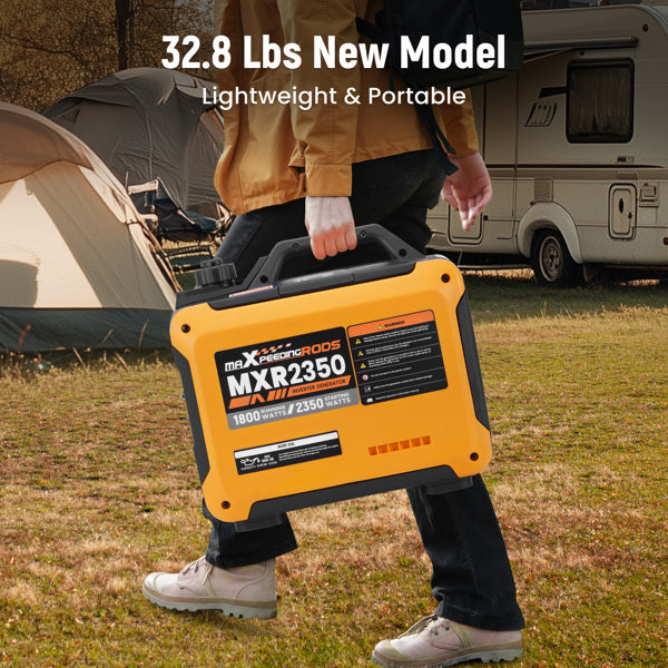 New 2350W 15kg Gasoline Variable Frequency Generator, PORTABLE STATION