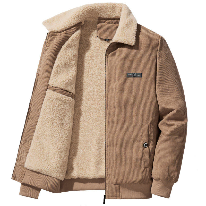 Winter Corduroy Coat Men&