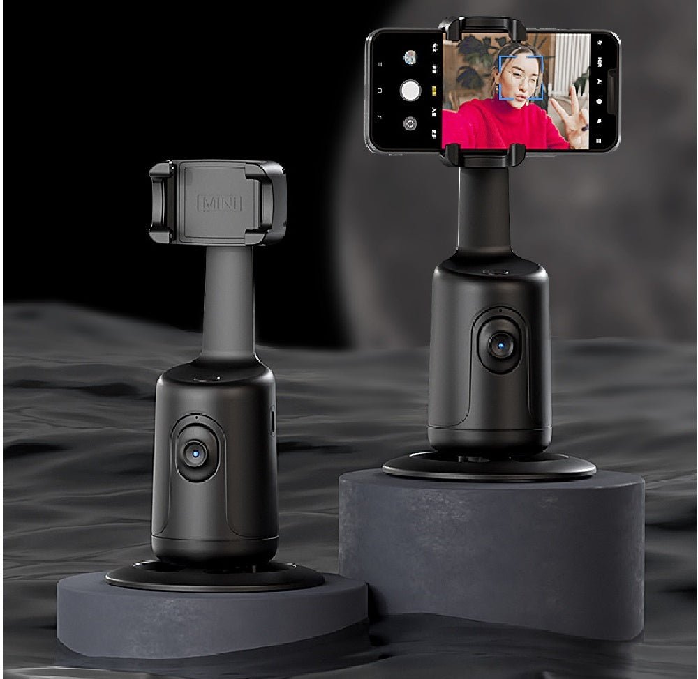 360 Auto Face Tracking Gimbal AI Smart Gimbal Face Tracking Auto Phone Holder For Smartphone Video Vlog Live Stabilizer Tripod - JonaStore